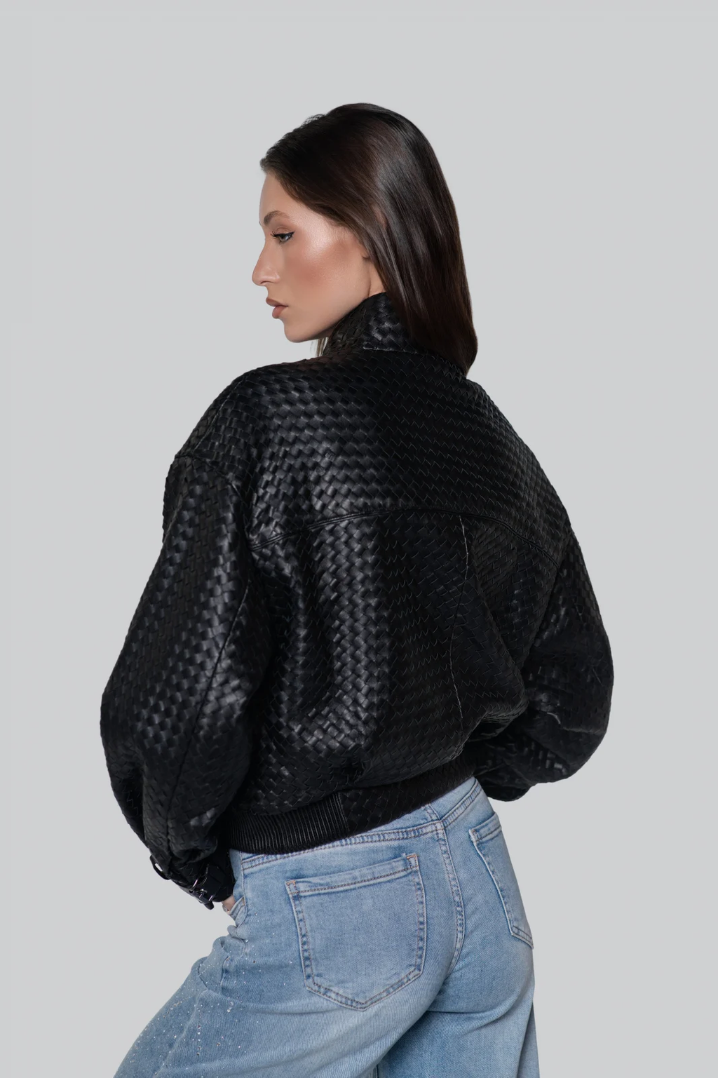 Chloe Black Leather Jacket