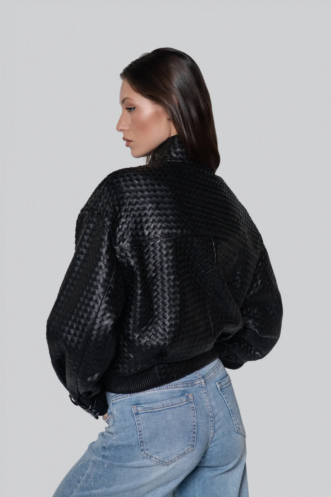 Chloe Black Leather Jacket