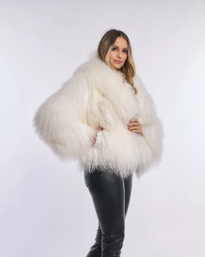 Rita Mongolian Fur Coat