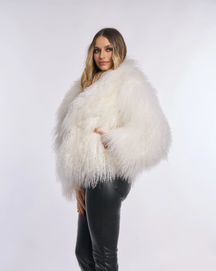 Rita Mongolian Fur Coat