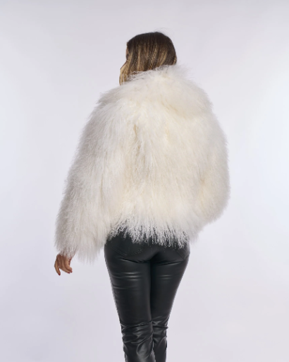 Rita Mongolian Fur Coat