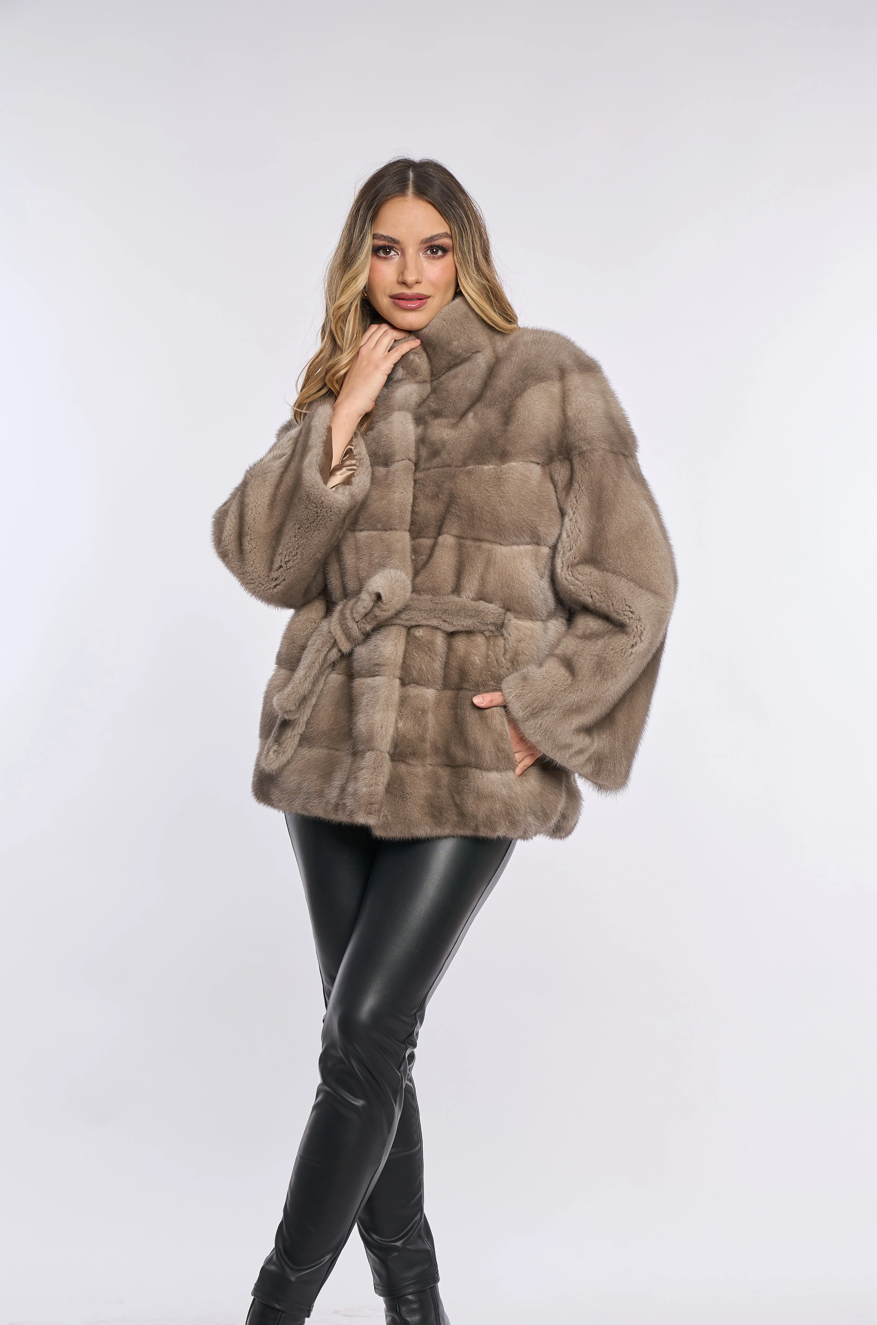 Samantha Gray Mink Coat