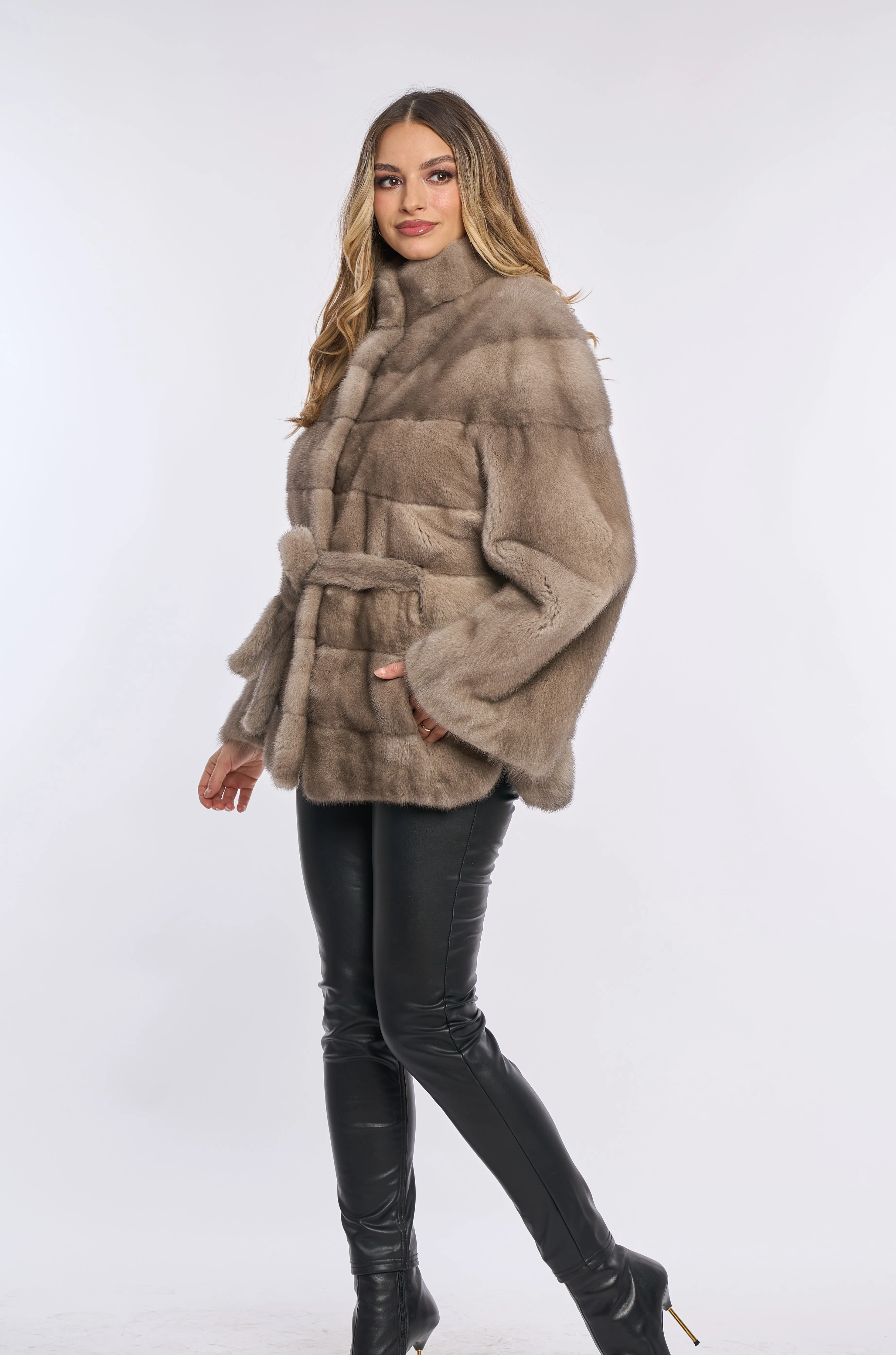 Samantha Gray Mink Coat