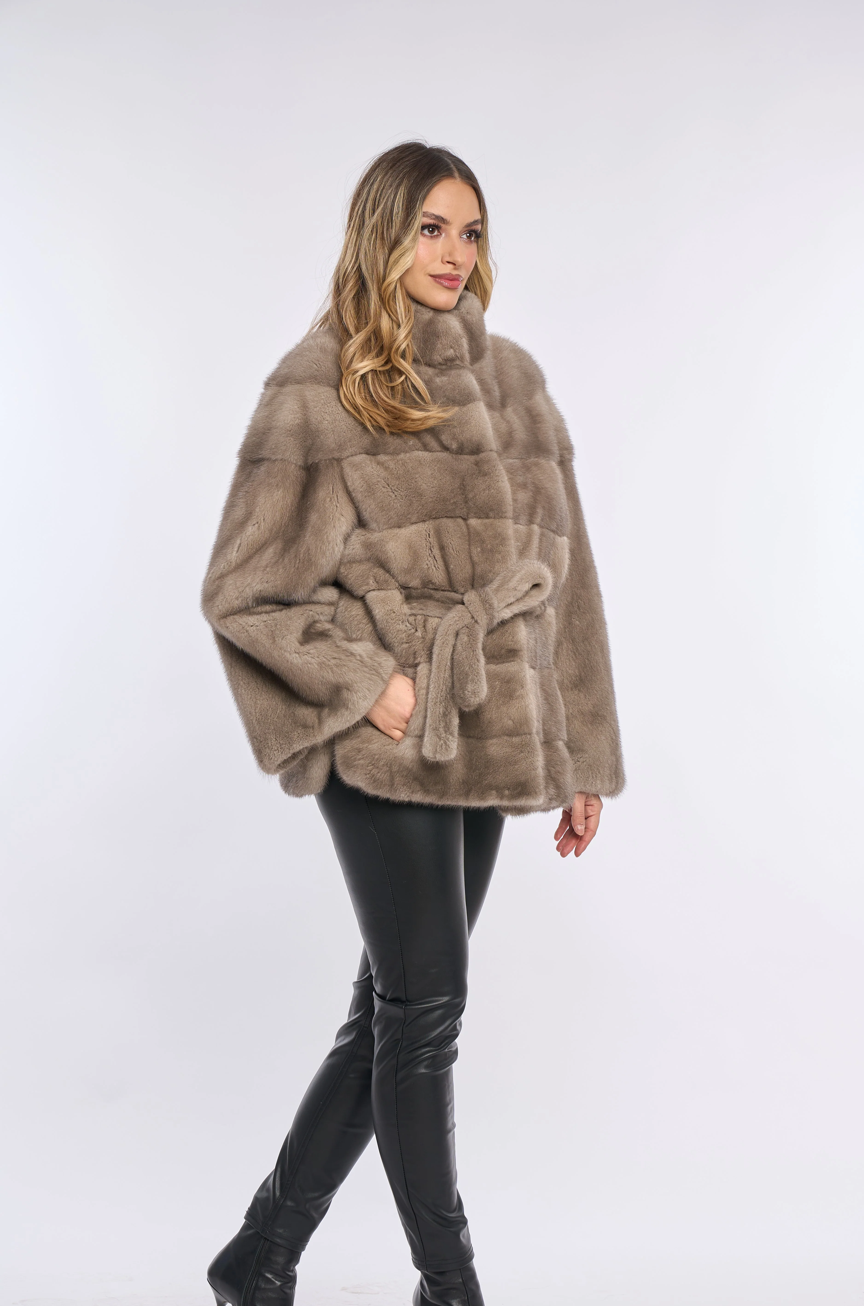 Samantha Gray Mink Coat