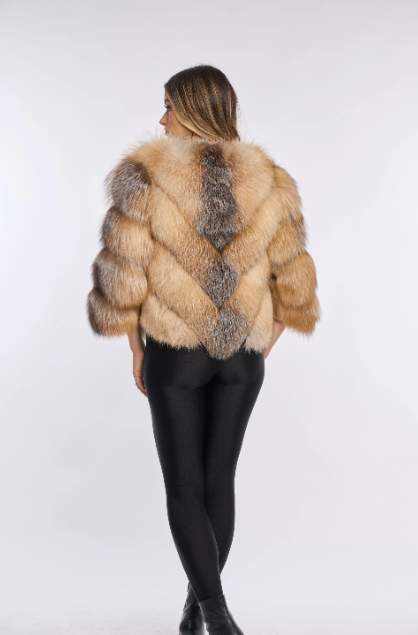 VALENTINA BROWN Fur Coat