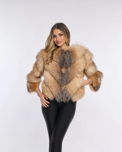VALENTINA BROWN Fur Coat