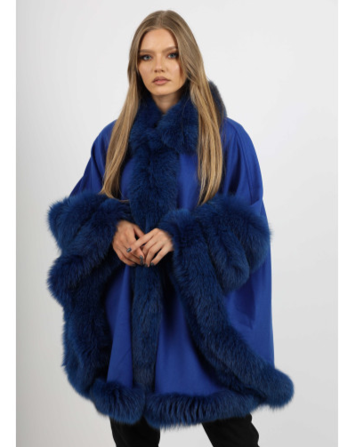 LILIAN BLUE Cape