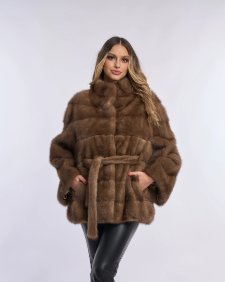 Samantha Brown Mink Coat