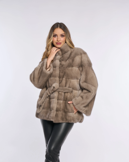 Samantha Gray Mink Coat