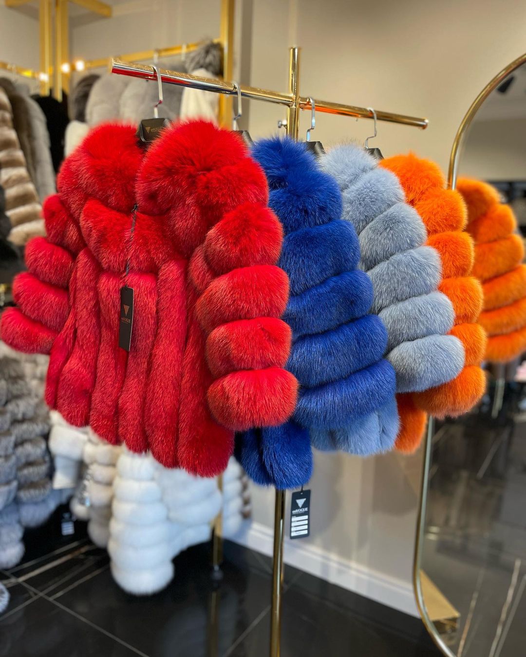 Colour options for tailoring for Lani Fox Fur Coat