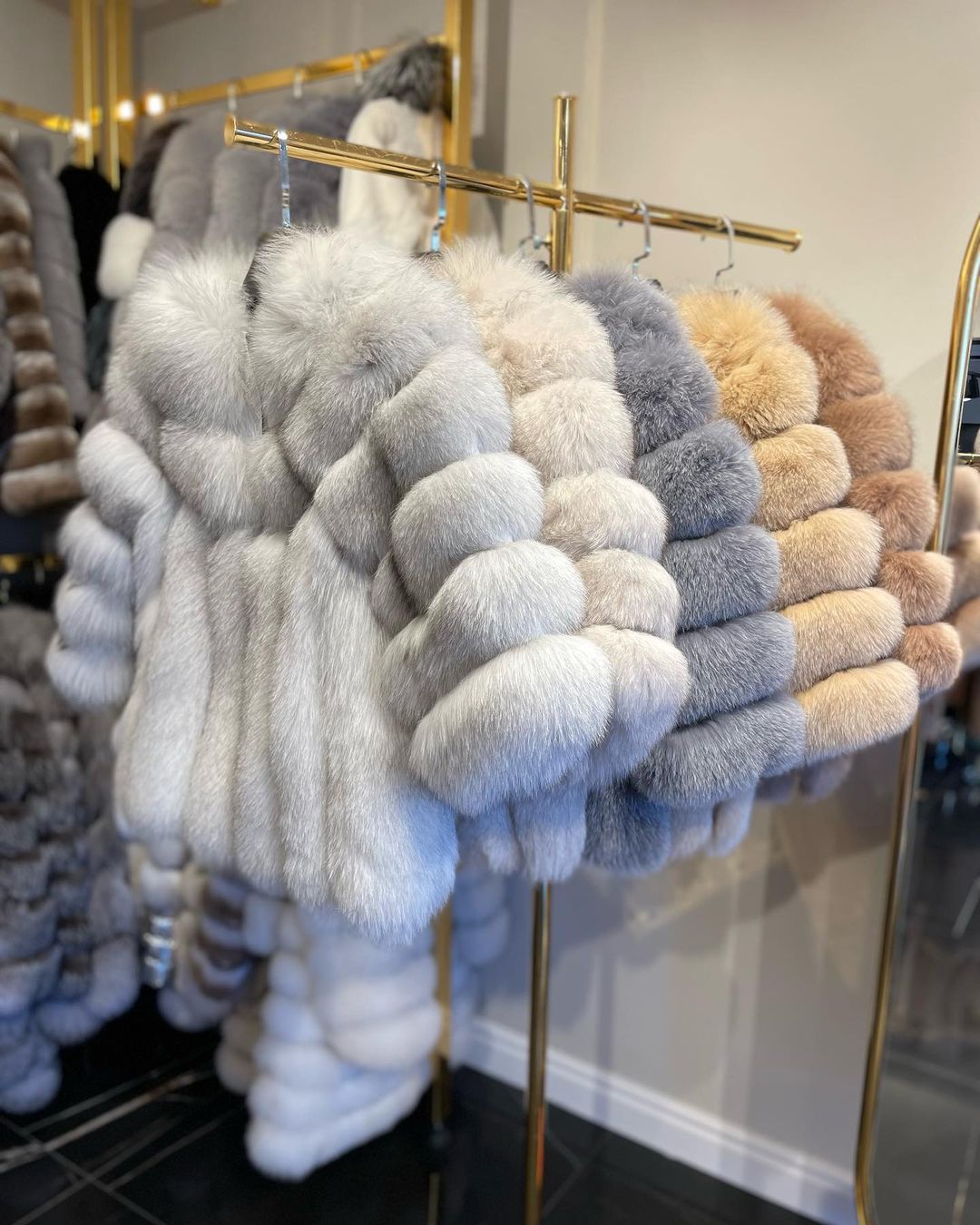 Colour options for tailoring for Lani Fox Fur Coat